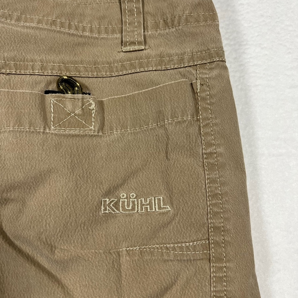 Kuhl RAMBLR Khakis Shorts Outdoor Hiking Mens Size 34 9” Inseam 8 Pocket - Picture 10 of 15